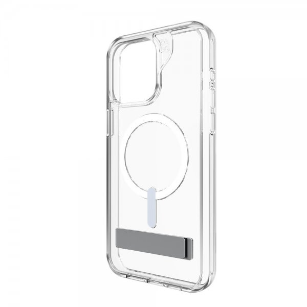 ZAGG iPhone 15 Pro Max Skal Crystal Palace Snap Kickstand Clear
