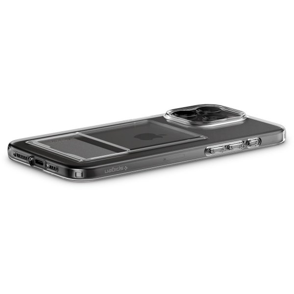 Spigen iPhone 15 Pro Max Skal Crystal Slot Crystal Clear