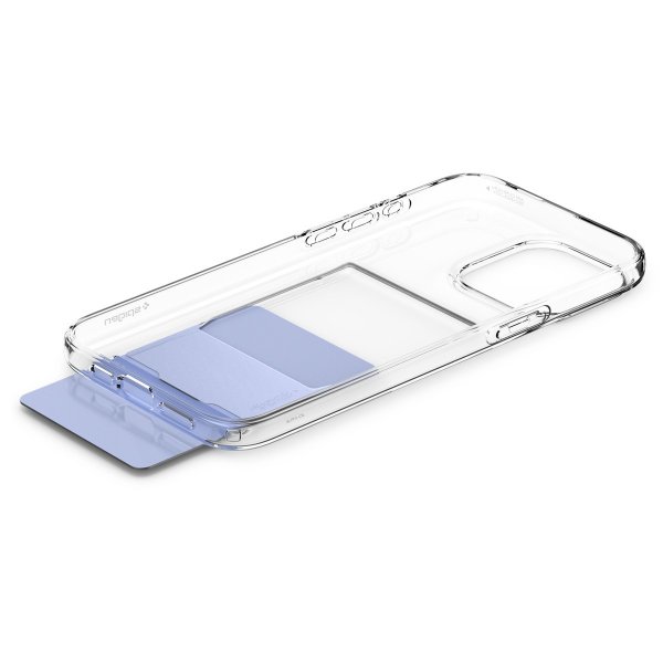 Spigen iPhone 15 Pro Max Skal Crystal Slot Crystal Clear