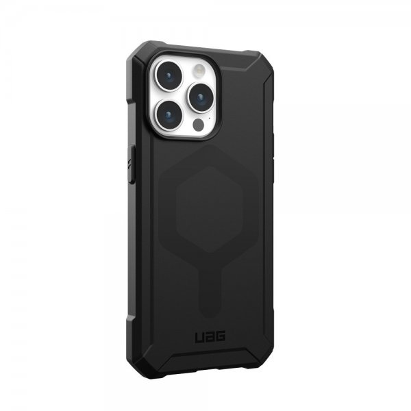 Urban Armor Gear (UAG) iPhone 15 Pro Max Skal Essential Armor MagSafe Svart