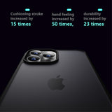 X-Level iPhone 15 Pro Max Skal Frostad Baksida Svart