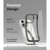 Ringke iPhone 15 Pro Max Skal Fusion Bold Grå