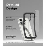 Ringke iPhone 15 Pro Max Skal Fusion Bold Svart