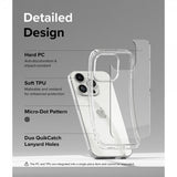 Ringke iPhone 15 Pro Max Skal Fusion Clear