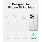 Ringke iPhone 15 Pro Max Skal Fusion Magnetic Clear