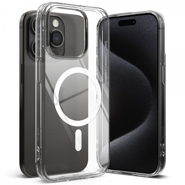 Ringke iPhone 15 Pro Max Skal Fusion Magnetic Clear