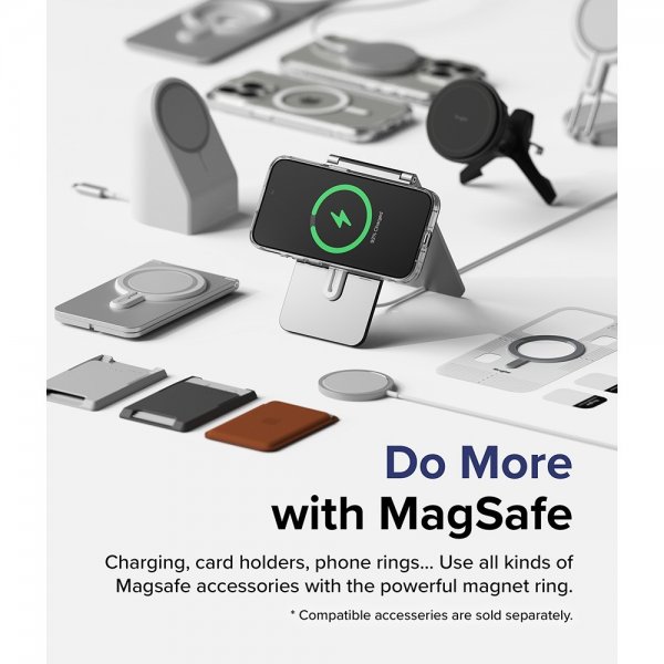 Ringke iPhone 15 Pro Max Skal Fusion Magnetic Clear