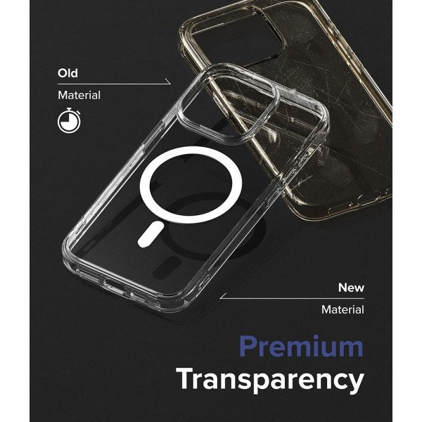 Ringke iPhone 15 Pro Max Skal Fusion Magnetic Clear