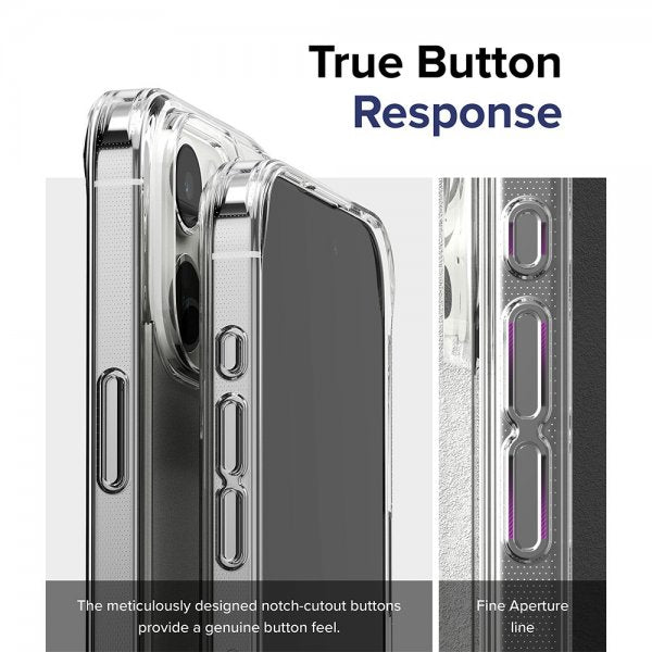 Ringke iPhone 15 Pro Max Skal Fusion Matte Clear