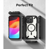 Ringke iPhone 15 Pro Max Skal Fusion X Magnetic Matte Black