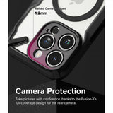 Ringke iPhone 15 Pro Max Skal Fusion X Magnetic Matte Black