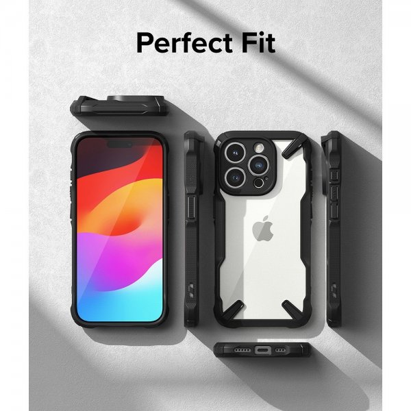Ringke iPhone 15 Pro Max Skal Fusion X Svart