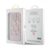 Guess iPhone 15 Pro Max Skal G Cube MagSafe Rosa