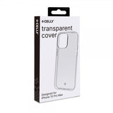 Celly iPhone 15 Pro Max Skal GELSKIN Transparent