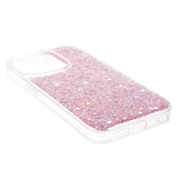 iPhone 15 Pro Max Skal Glitterpaljetter Rosa