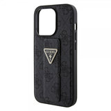 Guess iPhone 15 Pro Max Skal Grip Stand Function Svart