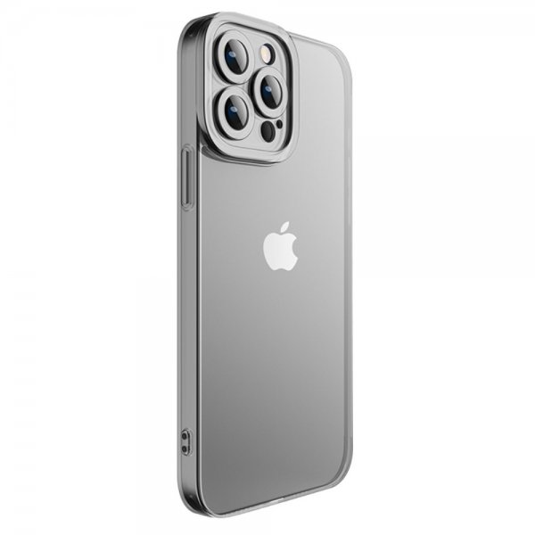 X-Level iPhone 15 Pro Max Skal Härdat Glas Svart