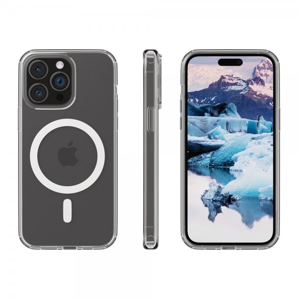 dbramante1928 iPhone 15 Pro Max Skal Iceland Pro MagSafe Transparent