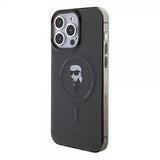 Karl Lagerfeld iPhone 15 Pro Max Skal Ikonik MagSafe Svart