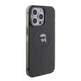 Karl Lagerfeld iPhone 15 Pro Max Skal Ikonik MagSafe Svart