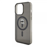 Karl Lagerfeld iPhone 15 Pro Max Skal Ikonik MagSafe Svart