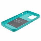 Mercury iPhone 15 Pro Max Skal Jelly Glitter Cyan