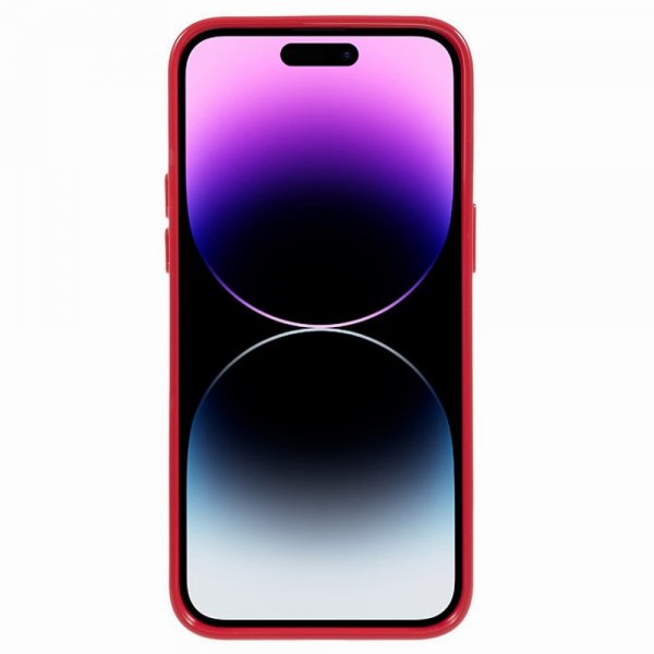 Mercury iPhone 15 Pro Max Skal Jelly Glitter Magenta