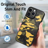iPhone 15 Pro Max Skal Kamouflage Gul