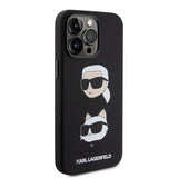 Karl Lagerfeld iPhone 15 Pro Max Skal Karl & Choupette Svart