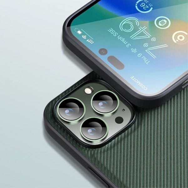 X-Level iPhone 15 Pro Max Skal Kevlar II Series Svart