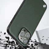 X-Level iPhone 15 Pro Max Skal Kevlar II Series Svart
