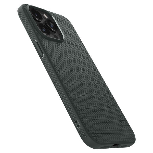 Spigen iPhone 15 Pro Max Skal Liquid Air Abyss Green