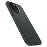 Spigen iPhone 15 Pro Max Skal Liquid Air Abyss Green