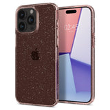 Spigen iPhone 15 Pro Max Skal Liquid Crystal Glitter Rose Quartz