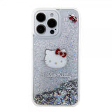 Hello Kitty iPhone 15 Pro Max Skal Liquid Glitter Translucent