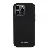 Karl Lagerfeld iPhone 15 Pro Max Skal Liquid Silicone MagSafe Svart