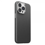 Joyroom iPhone 15 Pro Max Skal Litchi Pattern Series MagSafe Svart