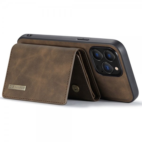 Dg.Ming iPhone 15 Pro Max Skal M1 Series Löstagbar Korthållare Kaffe