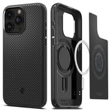 Spigen iPhone 15 Pro Max Skal Mag Armor MagFit Matte Black