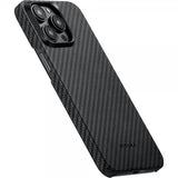 Pitaka iPhone 15 Pro Max Skal MagEZ Case 4 Black/Grey Twill
