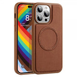 X-Level iPhone 15 Pro Max Skal MagSafe Denim Jacket Brun