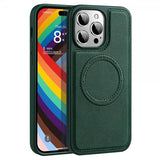 X-Level iPhone 15 Pro Max Skal MagSafe Denim Jacket Grön