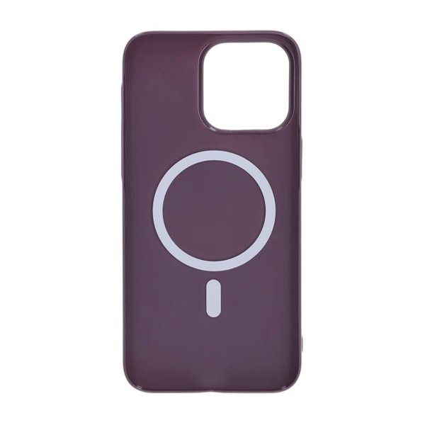 iPhone 15 Pro Max Skal TPU MagSafe Blank Lila