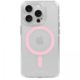 Holdit iPhone 15 Pro Max Skal MagSafe Case Rosa Transparent