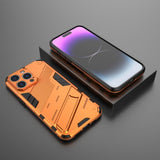 iPhone 15 Pro Max Skal med Stativ Orange
