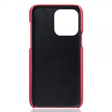 iPhone 15 Pro Max Skal med två Kortfack Magenta