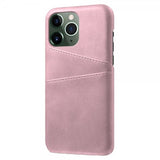 iPhone 15 Pro Max Skal med två Kortfack Roseguld