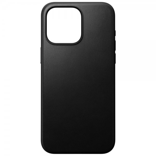Nomad iPhone 15 Pro Max Skal Modern Leather Case Svart