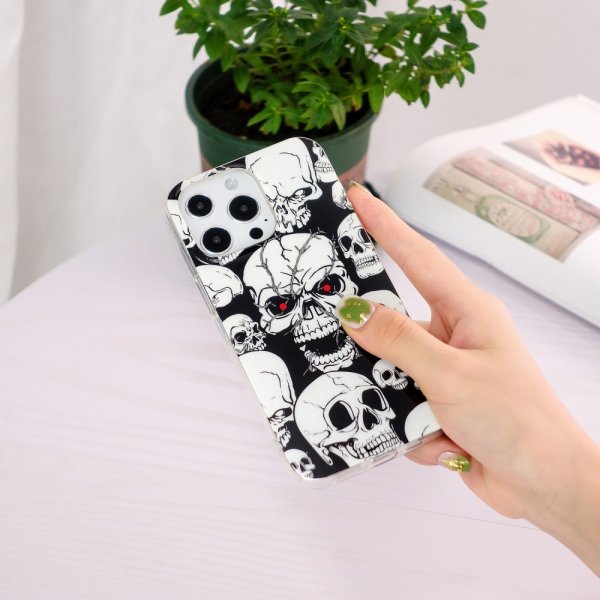 iPhone 15 Pro Max Skal Motiv Dödskallar