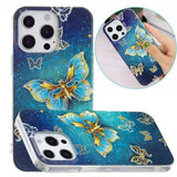 iPhone 15 Pro Max Skal Motiv Glitterfjärilar